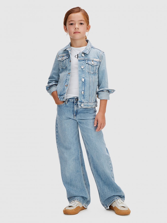 Jeans Girl Light Jeans Calvin Klein