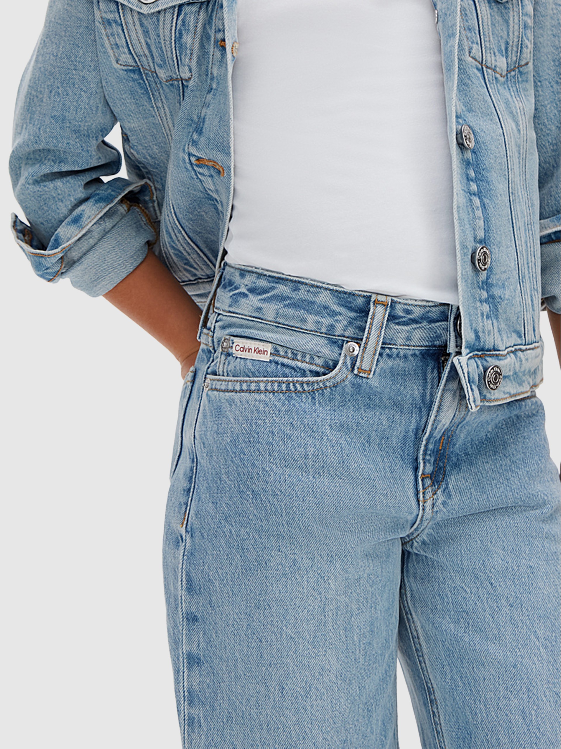 Jeans Girl Light Jeans Calvin Klein