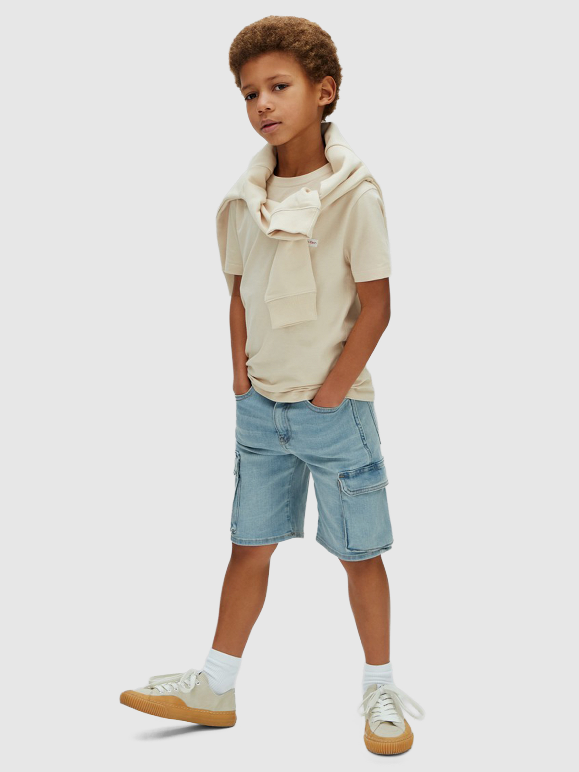 Pantalones Cortos Niño Jeans Ligeros Calvin Klein