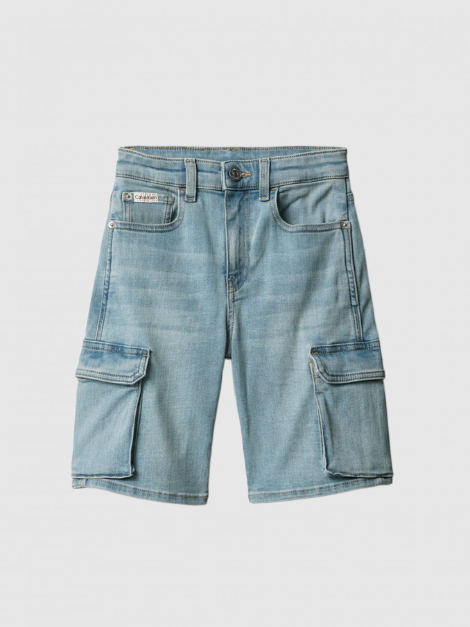 Pantalones Cortos Niño Jeans Ligeros Calvin Klein
