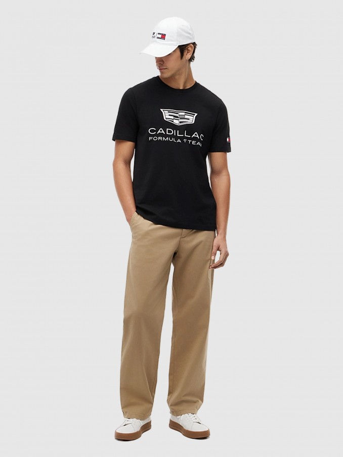 T-Shirt Tommy Hilfiger X Cadillac Homem Th X Cf1 Shield Graphic Tee