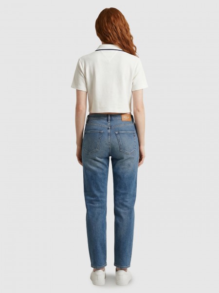 Polos Mulher Tjw Crp Badge Ss Polo Tommy Jeans
