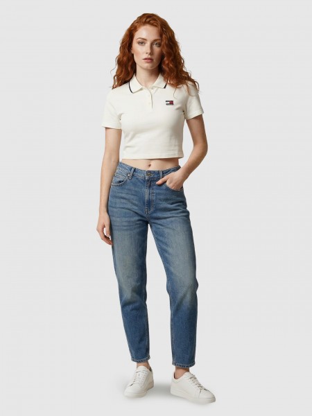 Polos Mulher Tjw Crp Badge Ss Polo Tommy Jeans