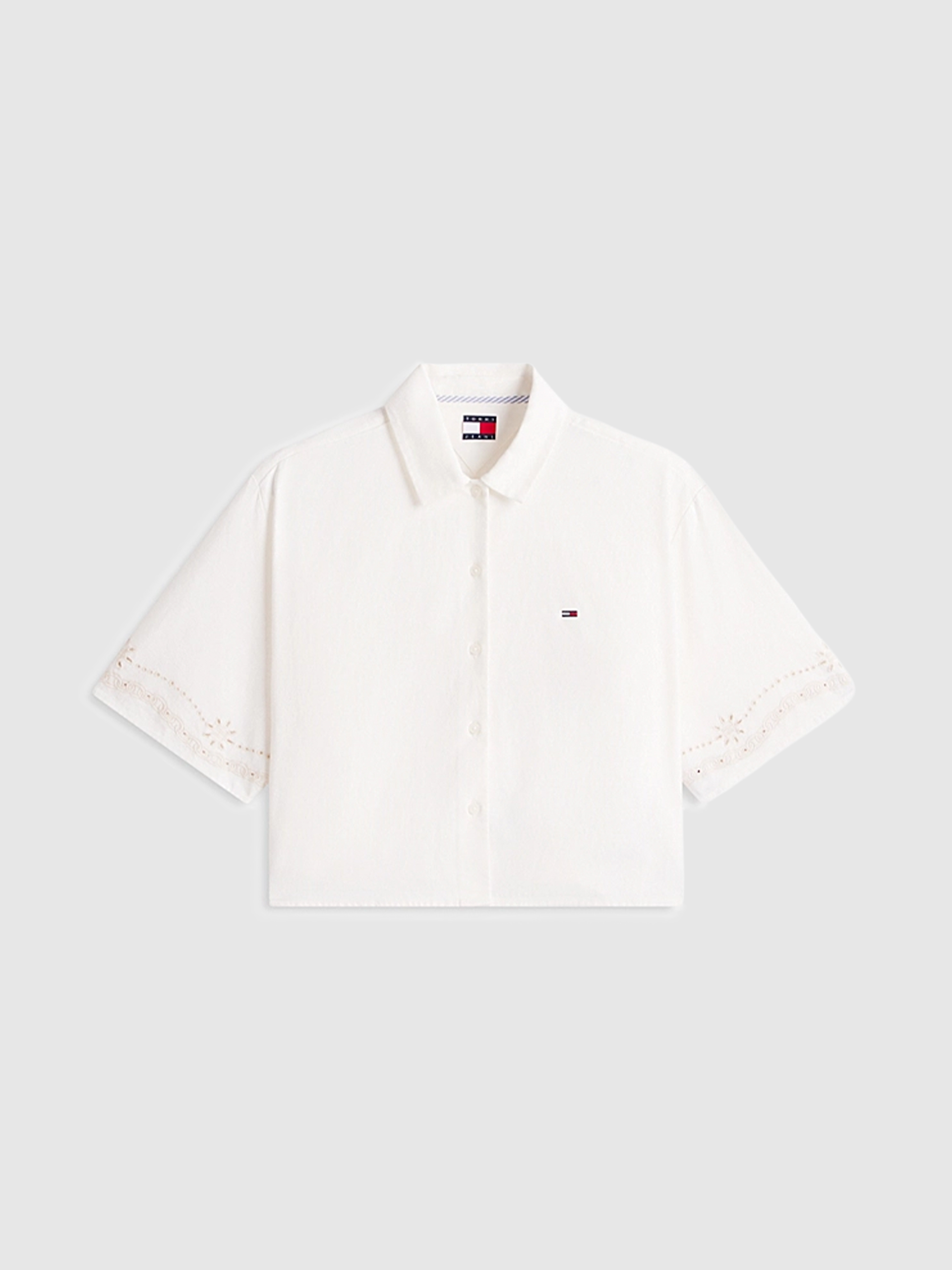 Shirt Woman White Tommy Jeans