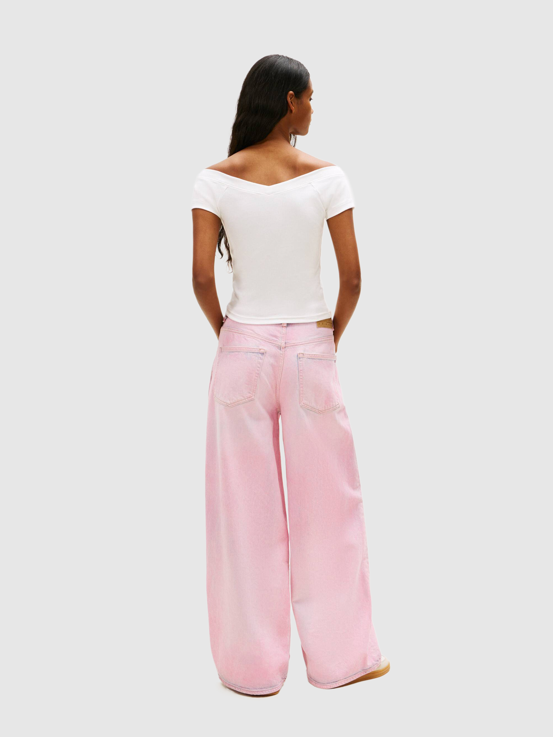 Camiseta Mujer Blanco Tommy Jeans