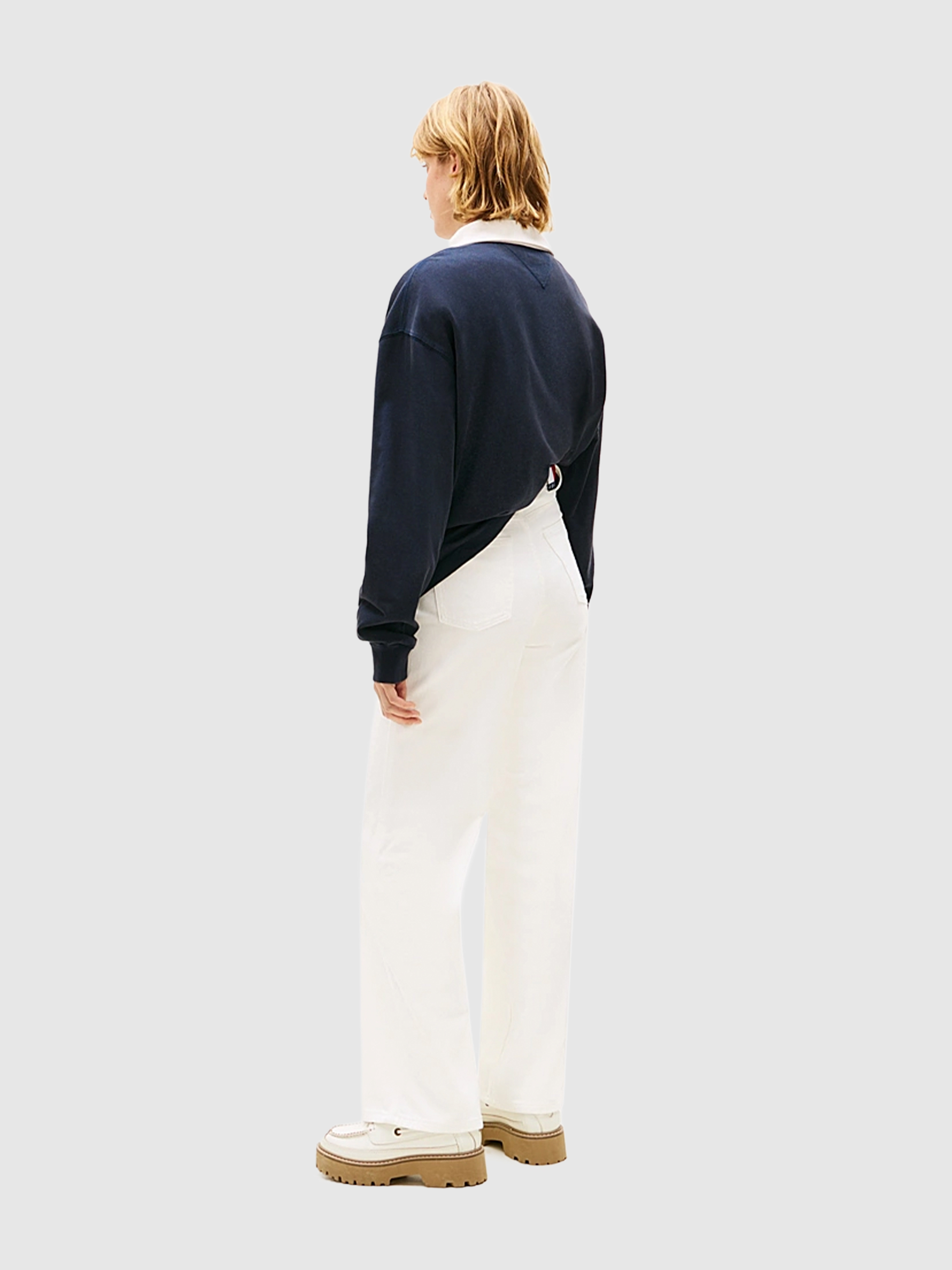 Jeans Woman White Tommy Jeans