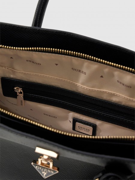 Mala Guess Mulher Patsie 2 Comp Satchel