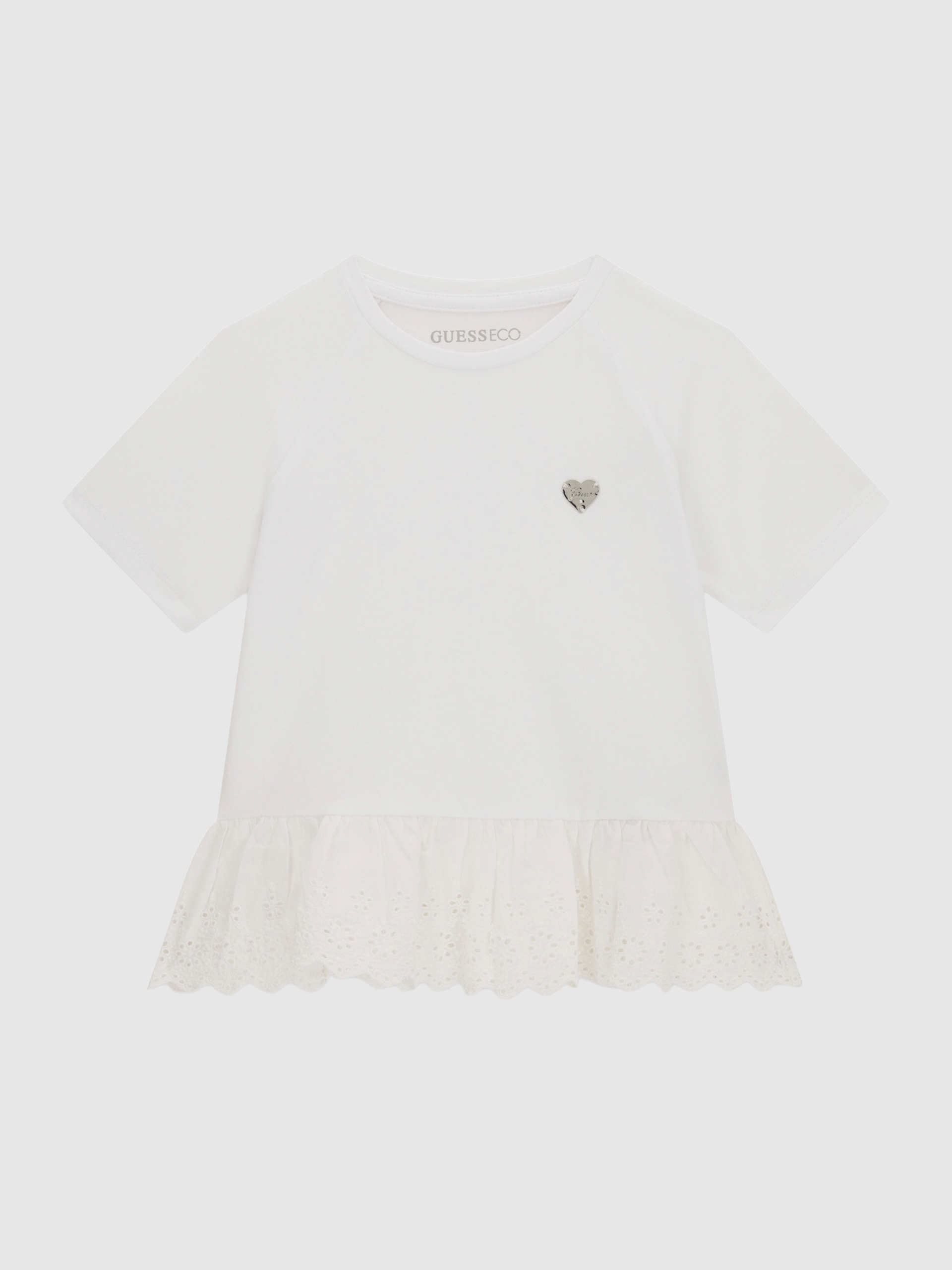 T-Shirt Baby Girl White Guess