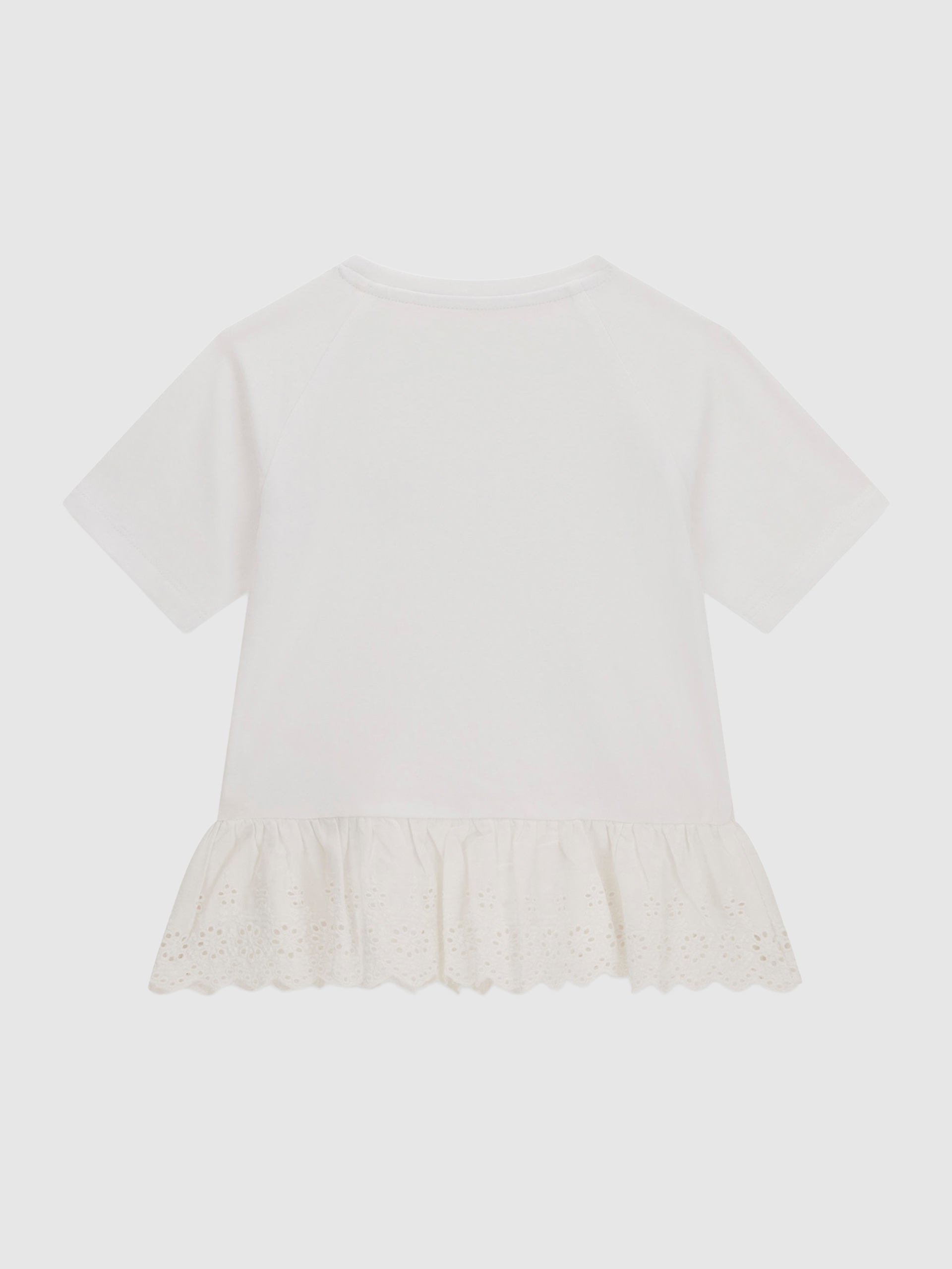 T-Shirt Baby Girl White Guess