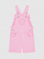 Jardineira Guess Menina Rigid Bull Denim Shortall Jardineira Guess Menina Rigid Bull Denim Shortall