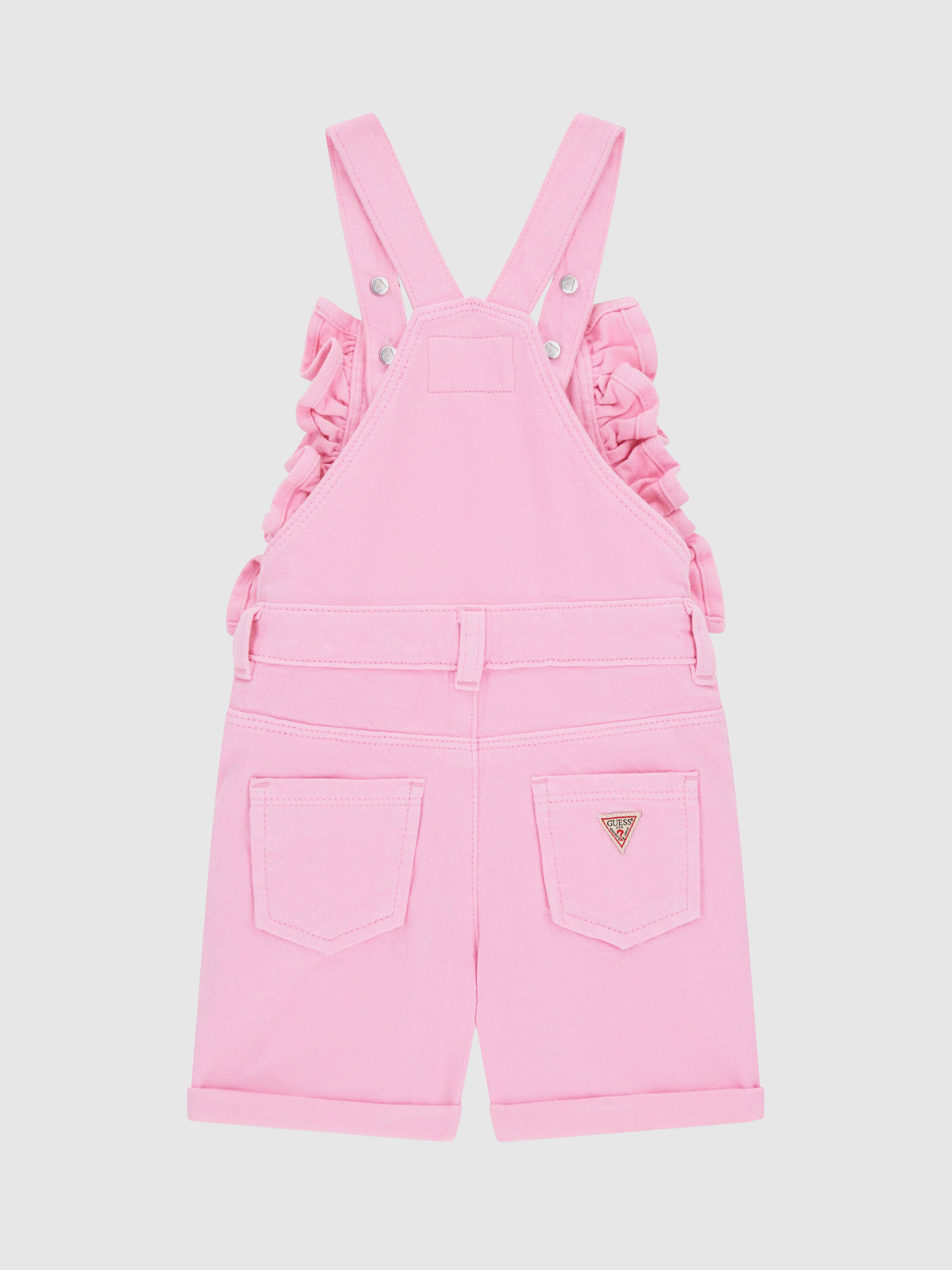 Jardineira Guess Menina Rigid Bull Denim Shortall