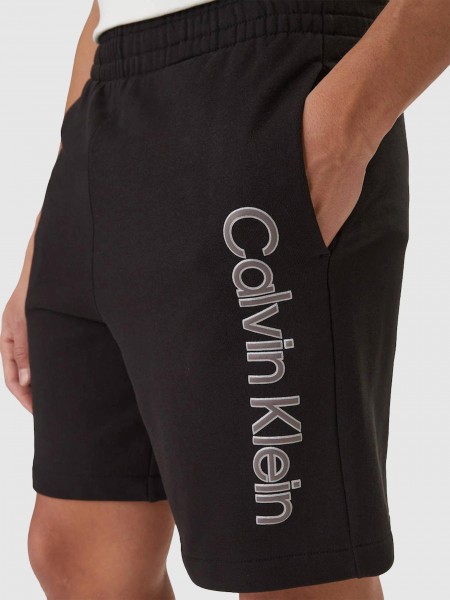 Cal��es Calvin Klein Homem Eu 350Terry Graphic Short