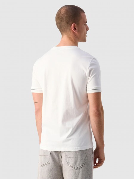 T-Shirt Antony Morato Homem T-Shirt Regular Fit  Soft Blue