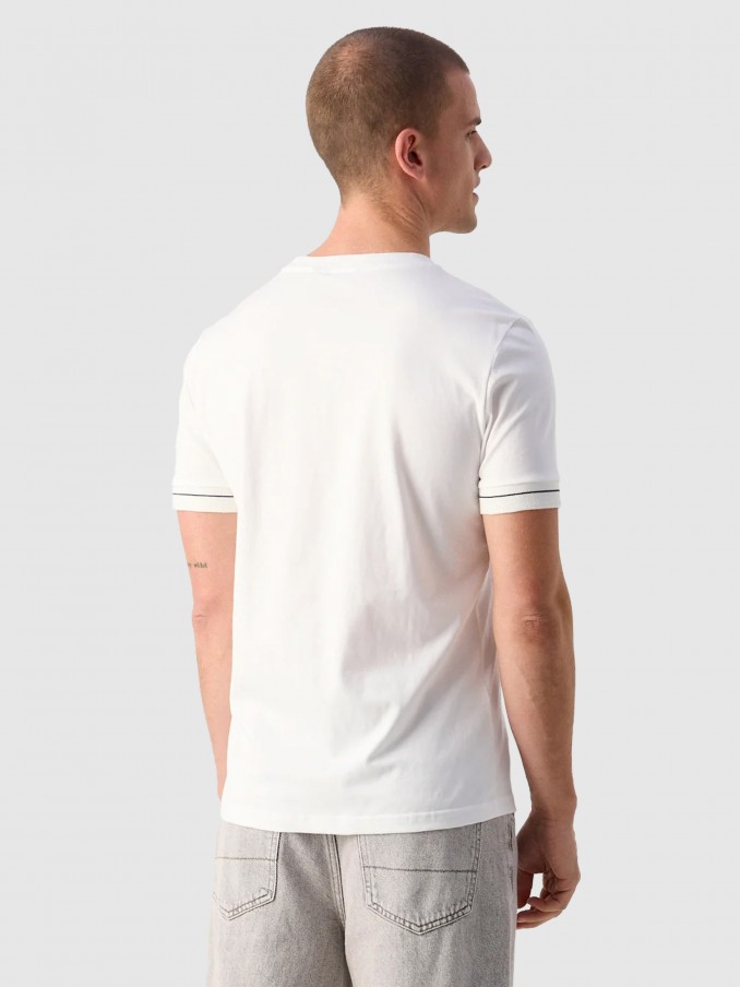 T-Shirt Antony Morato Homem T-Shirt Regular Fit  Soft Blue