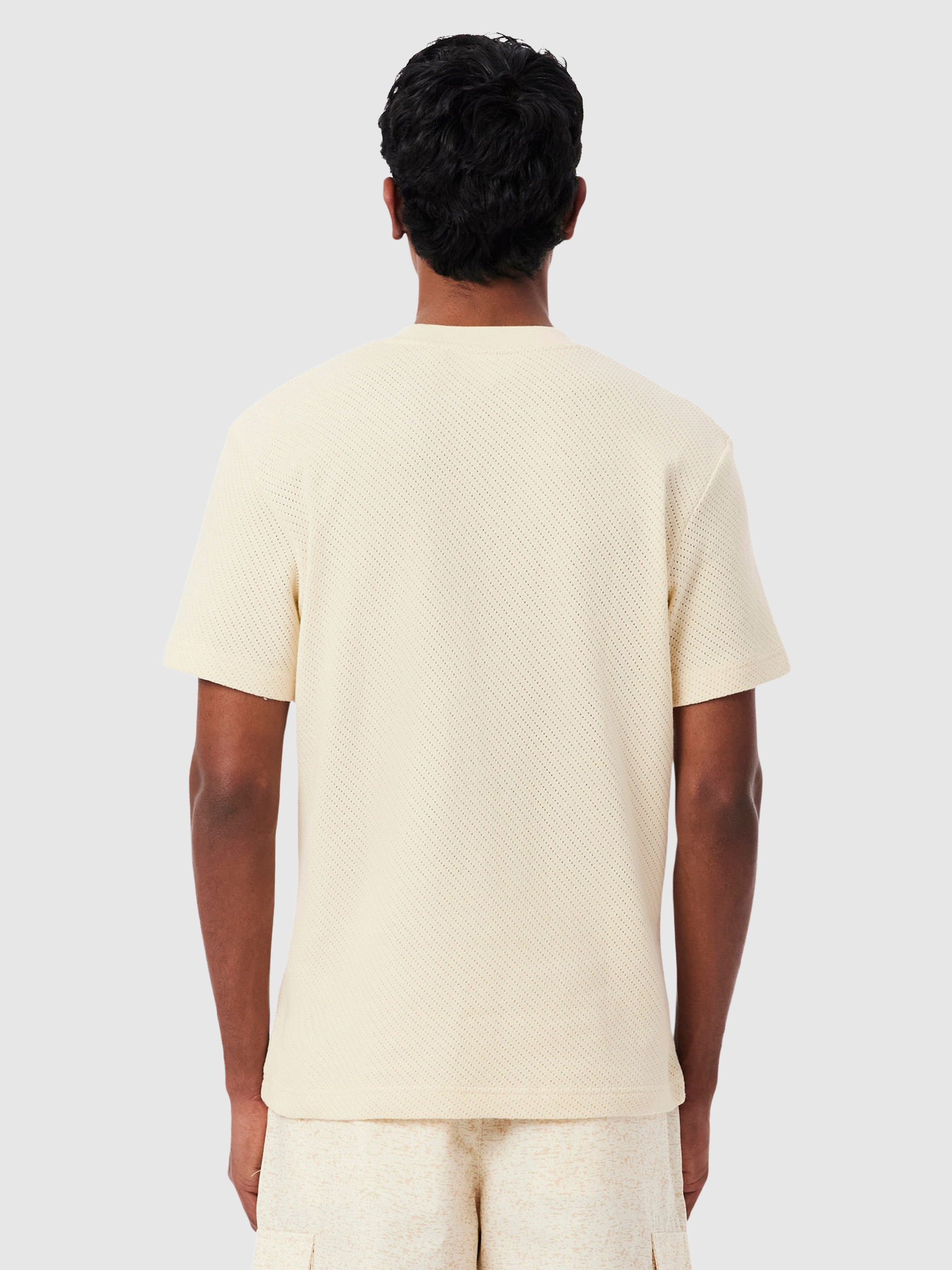 T-Shirt Lacoste Homem Regular Fit Lacy Cotton Tshirt