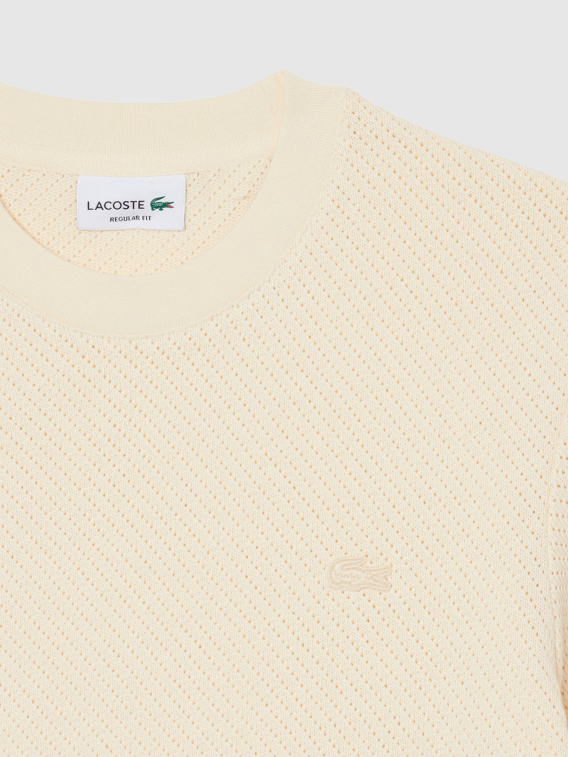 T-Shirt Lacoste Homem Regular Fit Lacy Cotton Tshirt