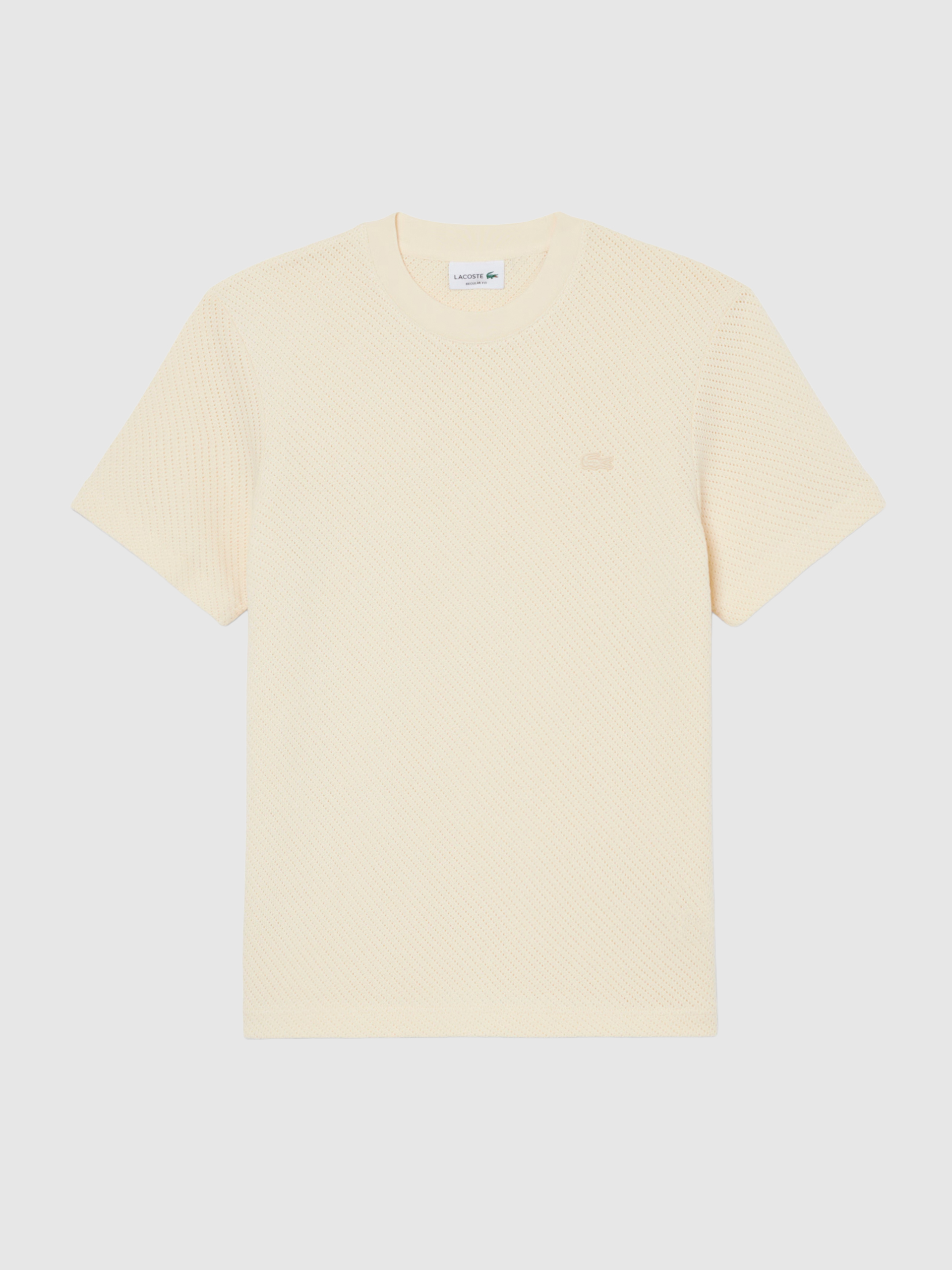 T-Shirt Lacoste Homem Regular Fit Lacy Cotton Tshirt