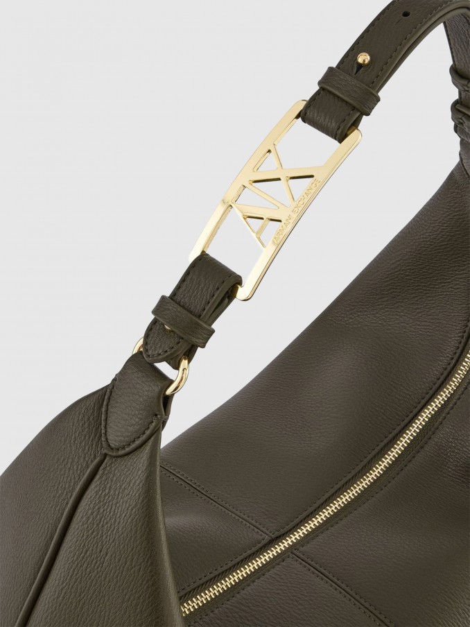 Mala Armani Exchange Mulher Polly Hobo L