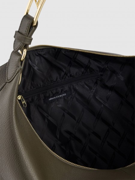 Mala Armani Exchange Mulher Polly Hobo L Mala Armani Exchange Mulher Polly Hobo L