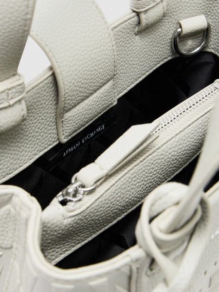 Mala Armani Exchange Mulher Liz Pebble Tote S Mala Armani Exchange Mulher Liz Pebble Tote S