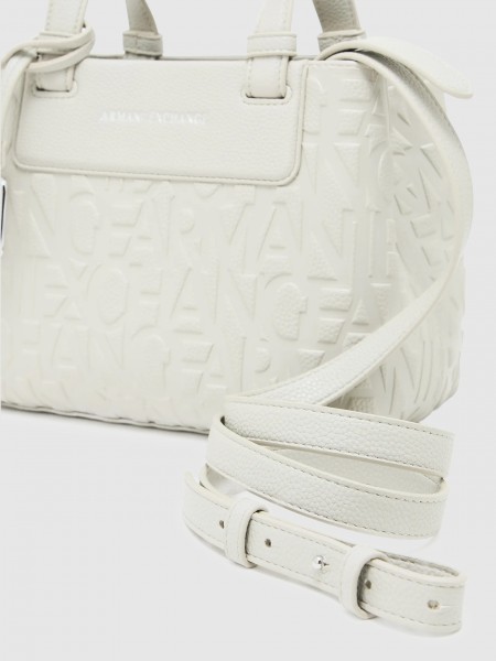 Mala Armani Exchange Mulher Liz Pebble Tote S Mala Armani Exchange Mulher Liz Pebble Tote S