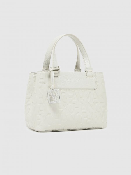 Mala Armani Exchange Mulher Liz Pebble Tote S Mala Armani Exchange Mulher Liz Pebble Tote S