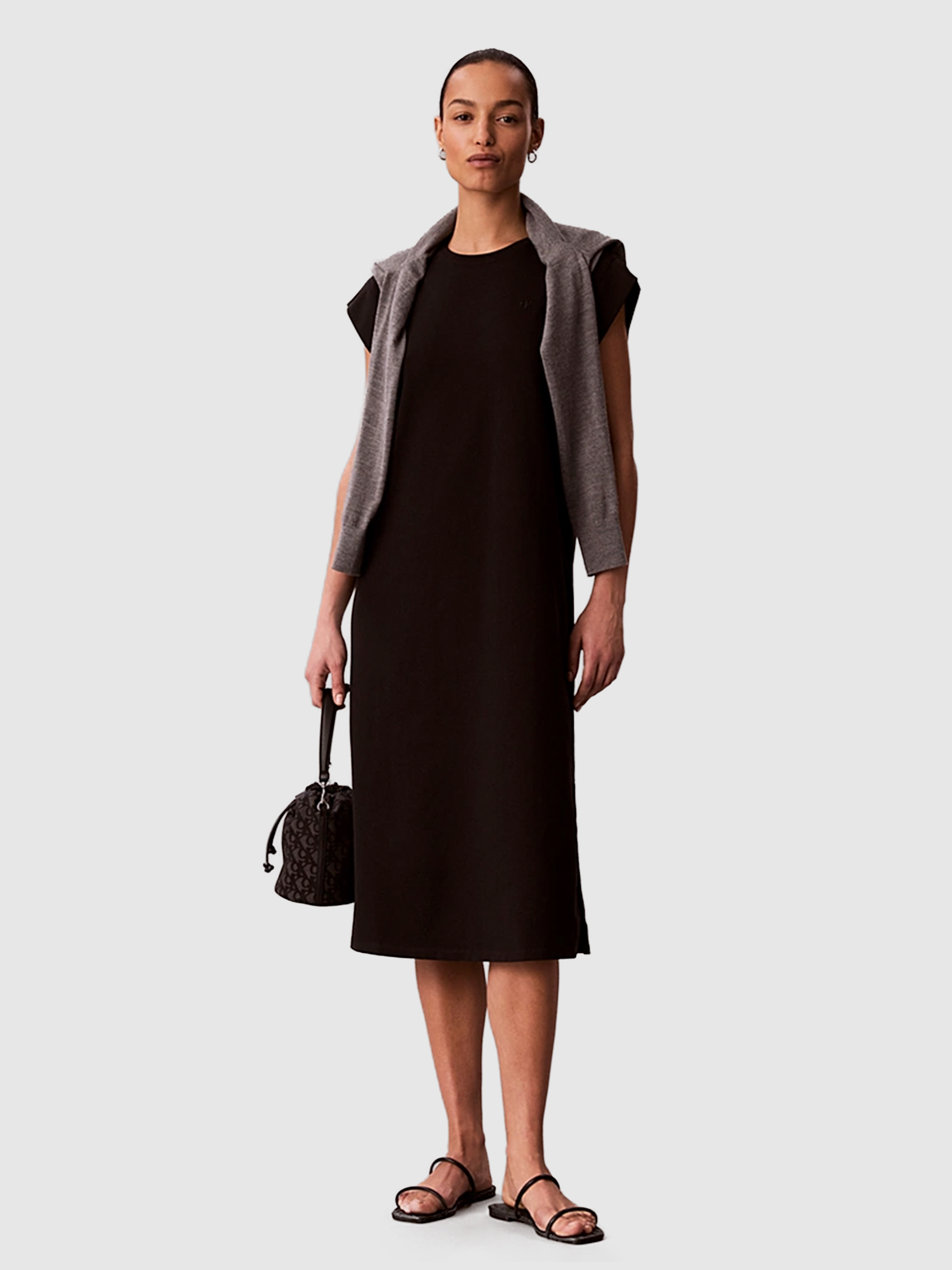 Vestido Mujer Negro Calvin Klein