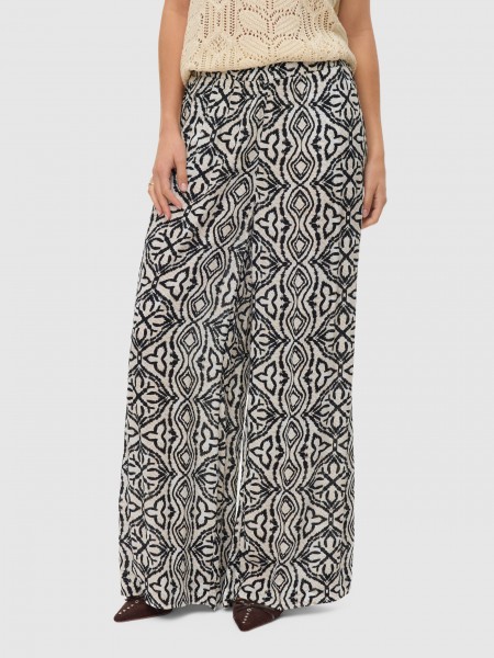 Calca Mulher Vmmenny Hw Wide Pants Wvn Ga Vero Moda Calca Mulher Vmmenny Hw Wide Pants Wvn Ga Vero Moda