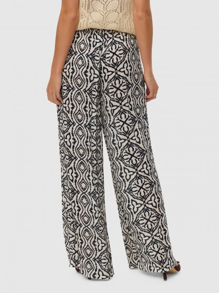 Calca Mulher Vmmenny Hw Wide Pants Wvn Ga Vero Moda Calca Mulher Vmmenny Hw Wide Pants Wvn Ga Vero Moda