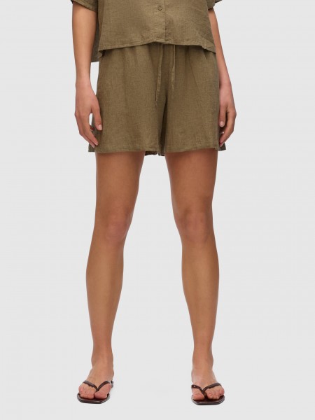 Pantalones Cortos Mujer Verde Vero Moda Pantalones Cortos Mujer Verde Vero Moda