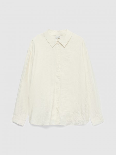 Shirt Woman Cream Vero Moda