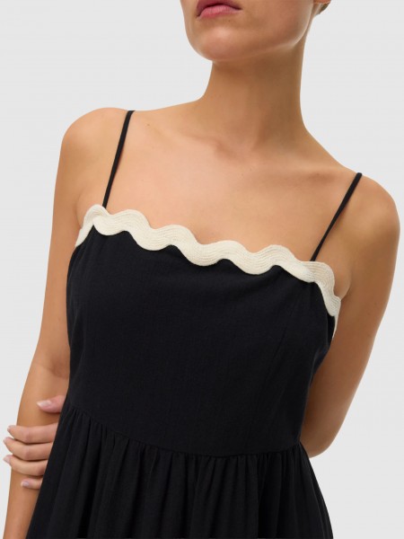 Vestido Vero Moda Mulher Vmjenna Singlet Ankle Dress Wvn Btq Ga