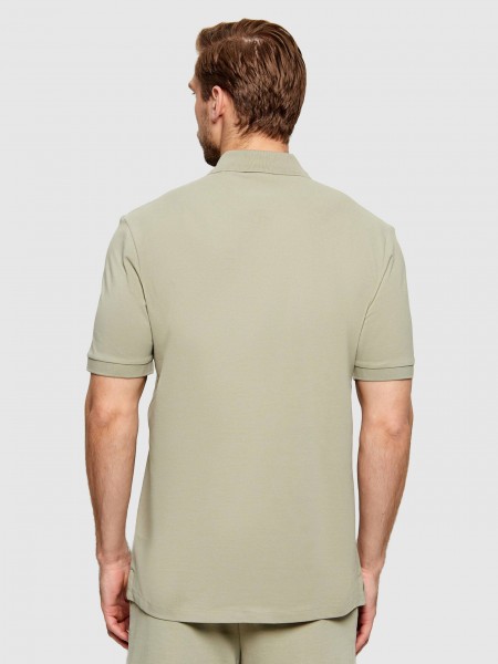 T-Shirt Man Green Hugo Boss