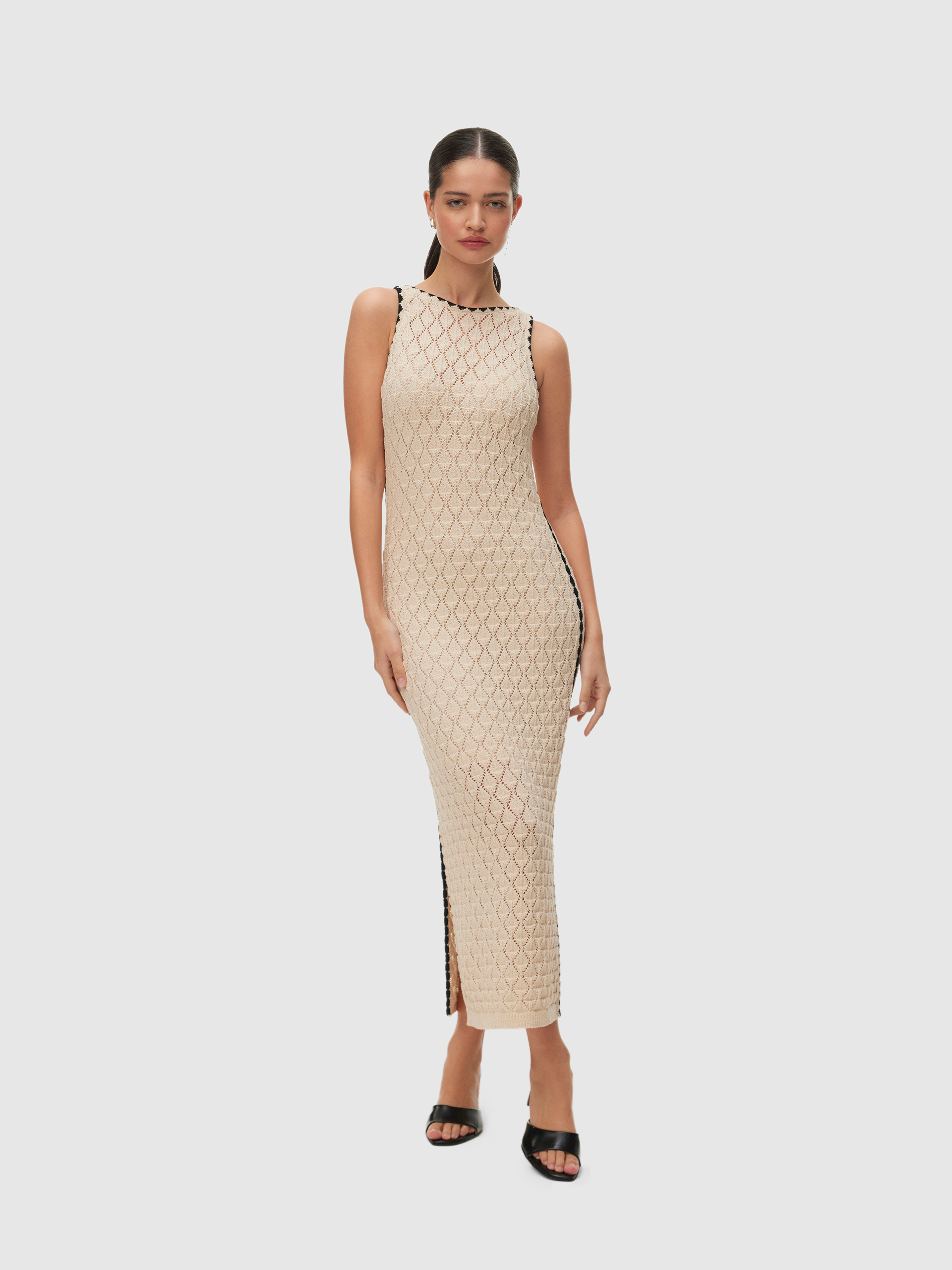 Dress Woman Cream Vero Moda