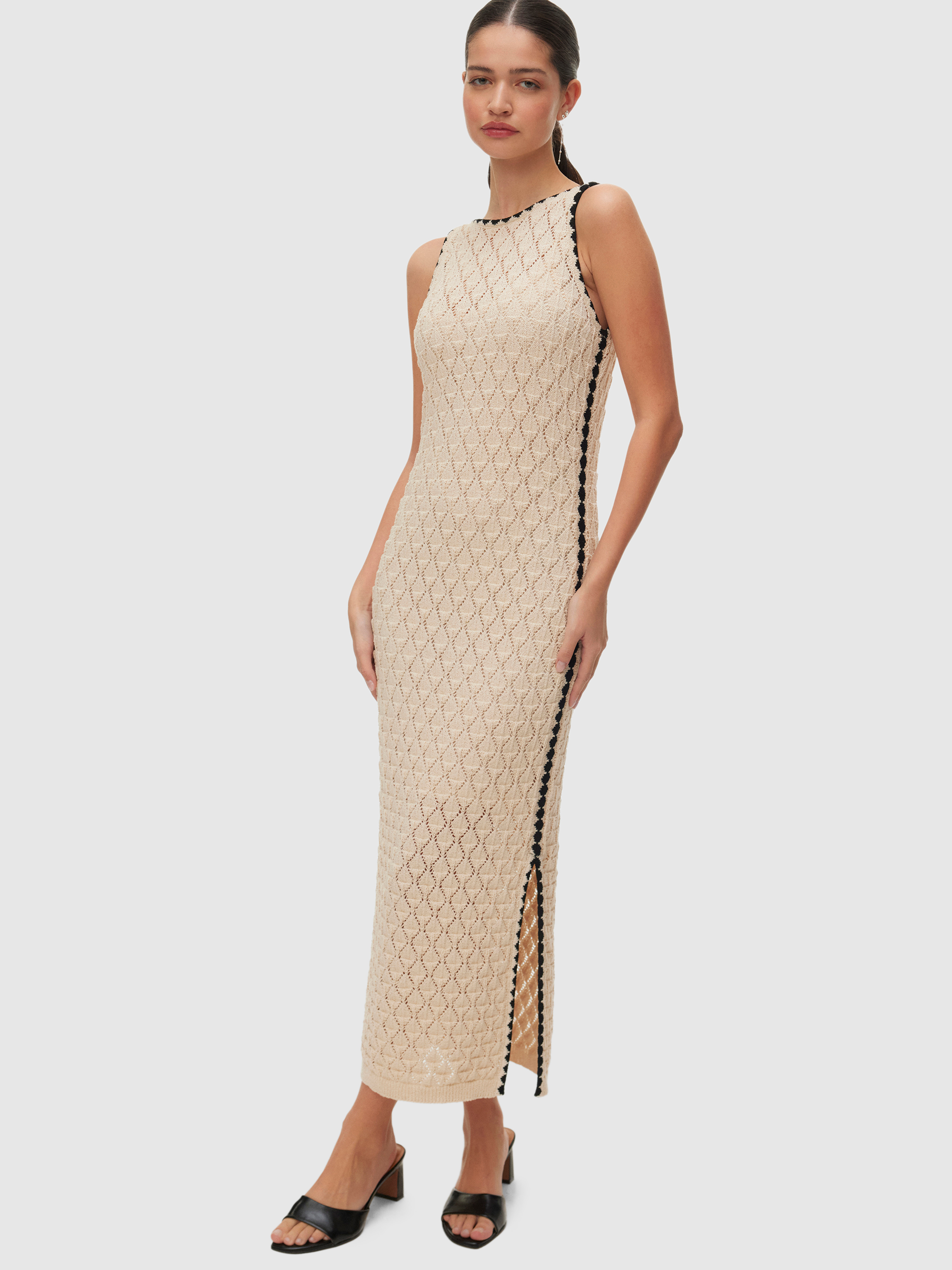 Dress Woman Cream Vero Moda