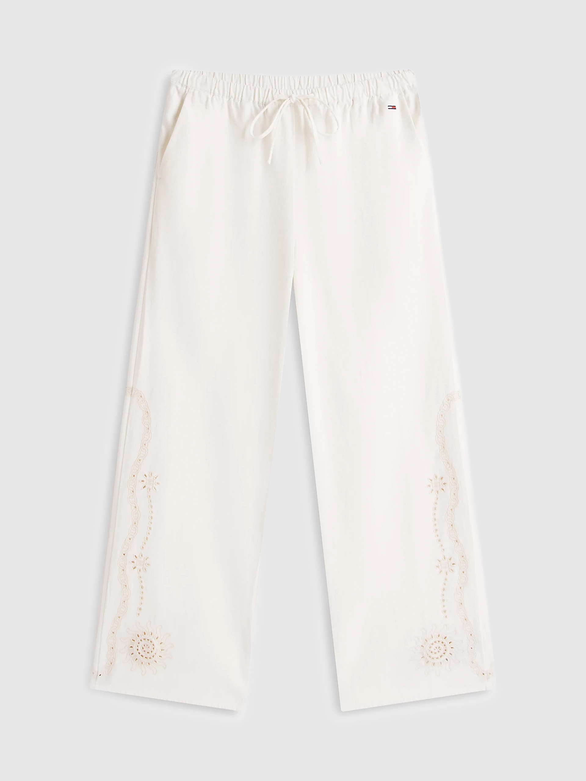 Pantalones Mujer Blanco Tommy Jeans