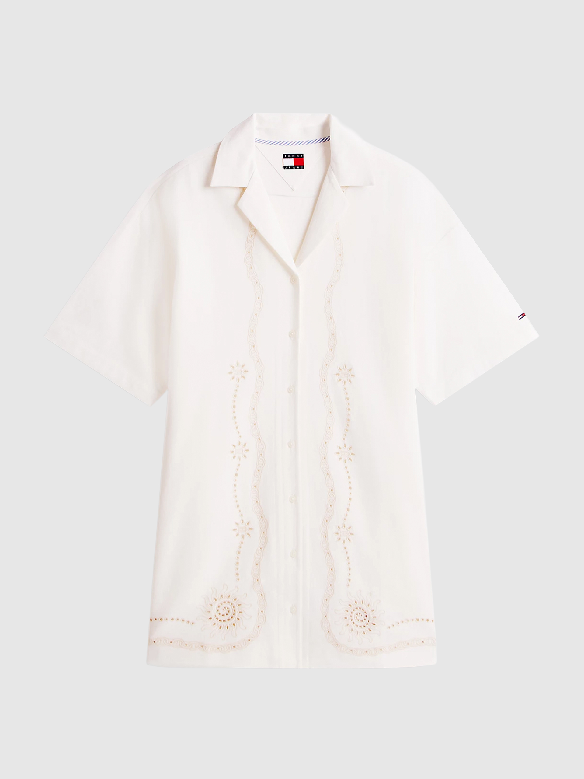 Vestido Mujer Blanco Tommy Jeans