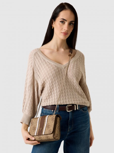 Mala Guess Mulher Noelle II Cnvrtble Xbody Flap