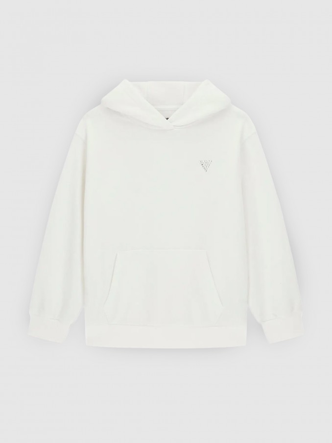 Sweatshirt Ni�a Blanco Guess