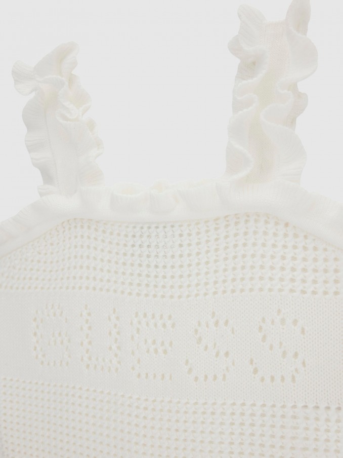 Conjunto Niña Blanco Guess