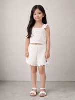 Conjunto Niña Blanco Guess Conjunto Niña Blanco Guess
