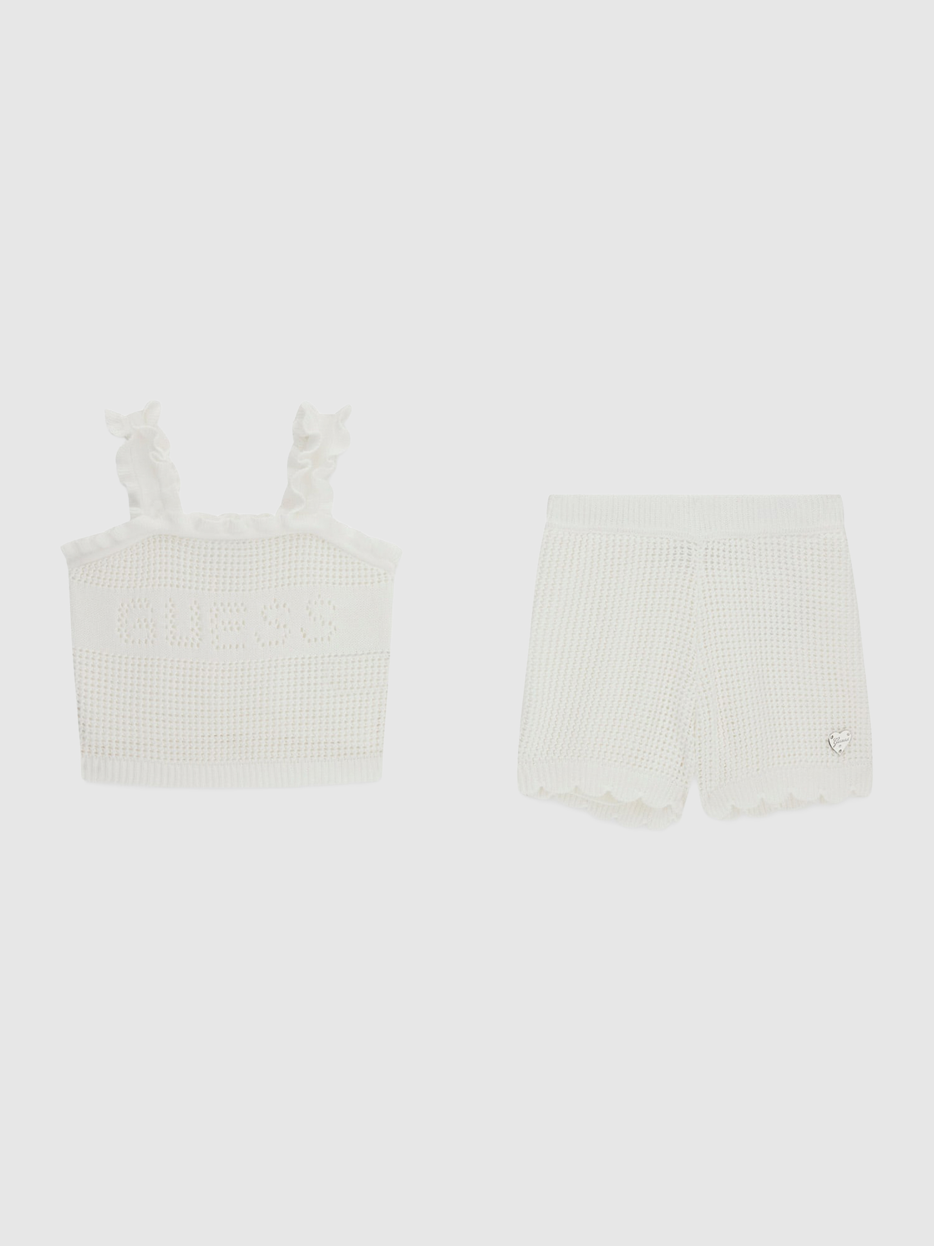 Conjunto Niña Blanco Guess