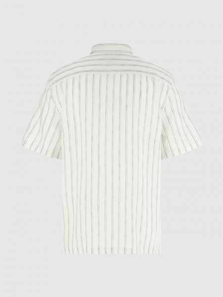 Shirt Man Cream Guess