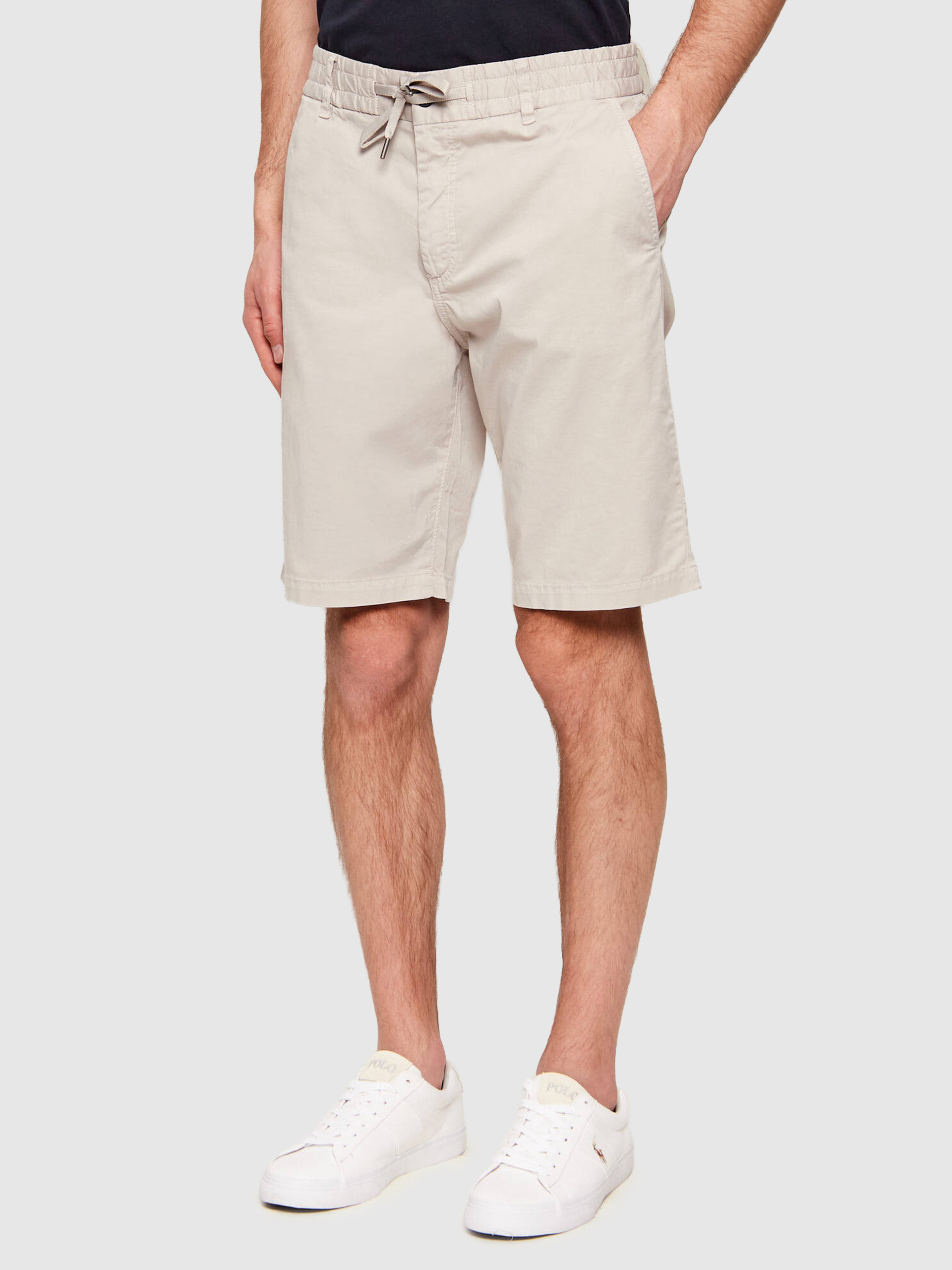 Shorts Man Beige Boss - Orange