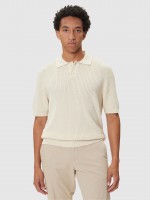 Polo Shirt Man Cream Boss - Orange Polo Shirt Man Cream Boss - Orange