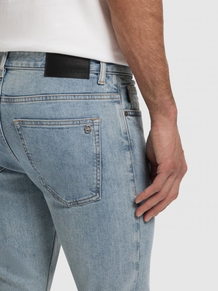 Jeans Man Light Jeans Boss - Orange Jeans Man Light Jeans Boss - Orange