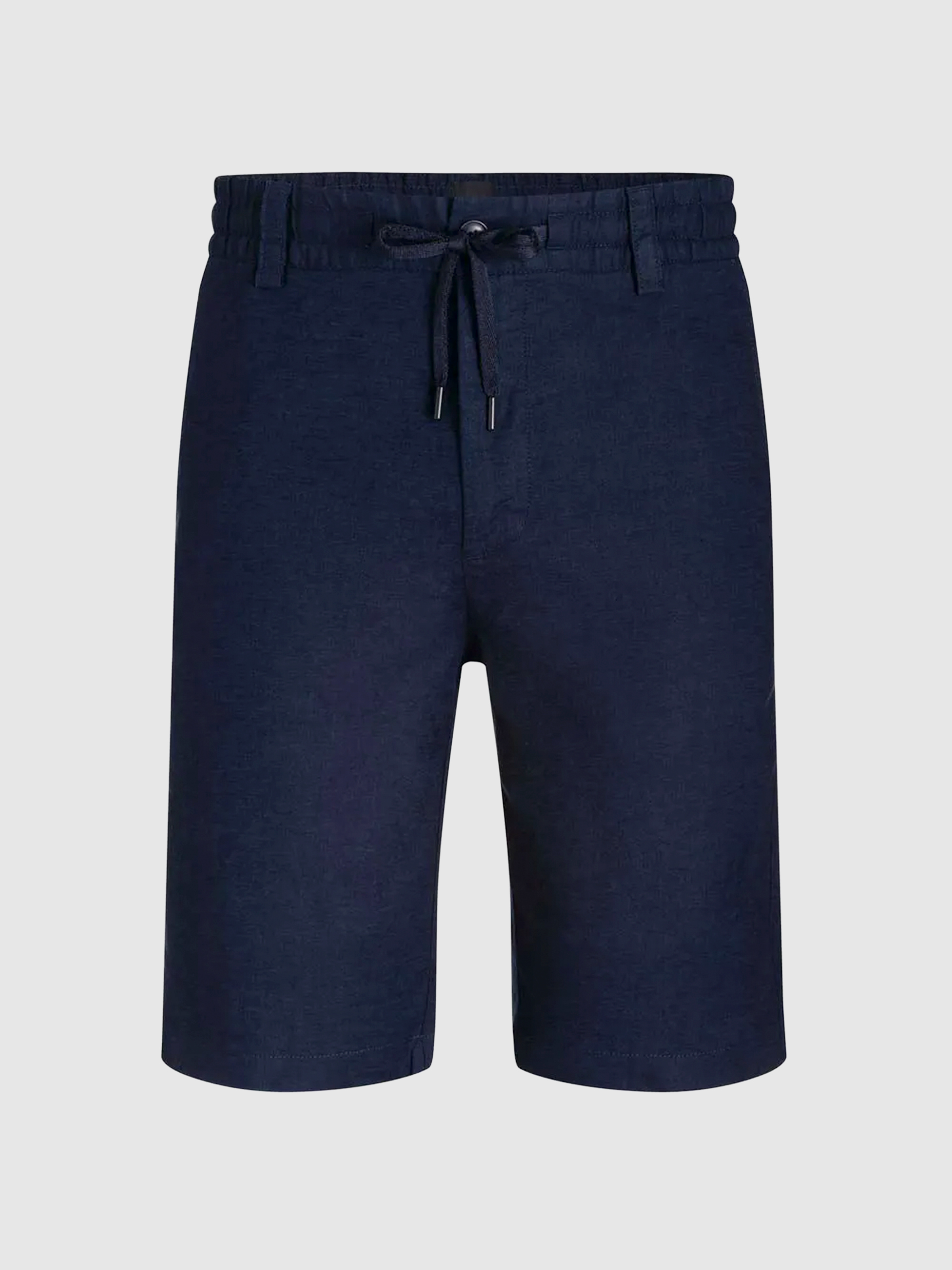 Shorts Man Navy Blue Boss - Orange