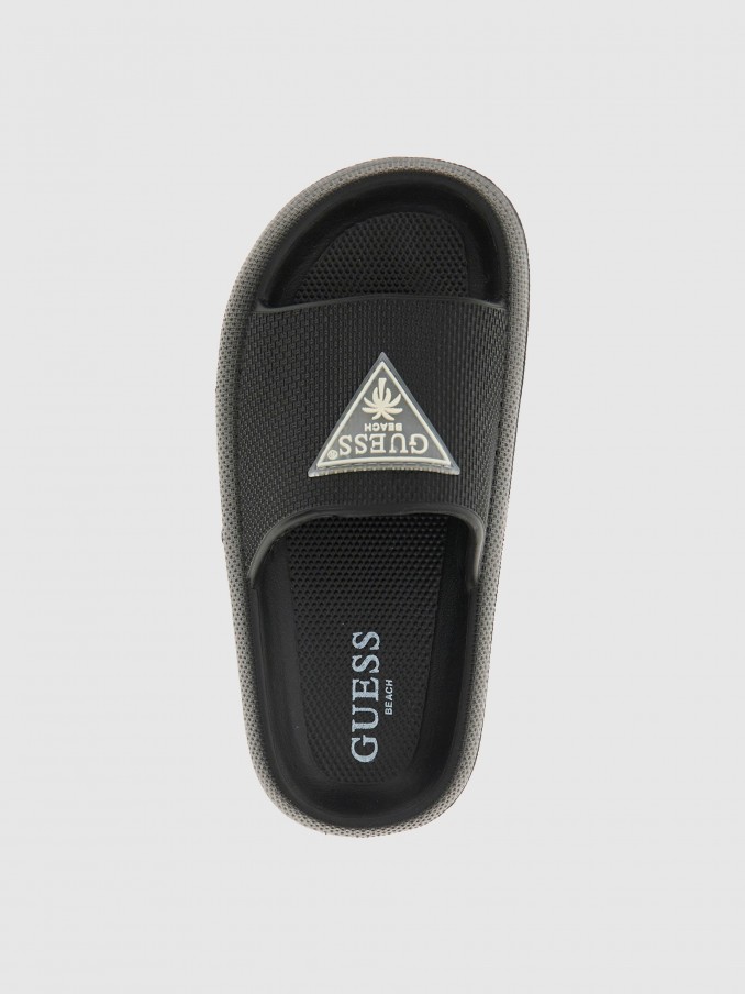 Chanclas Niña Negro Guess