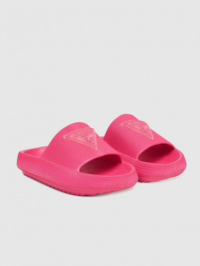 Chanclas Niña Rosa Guess