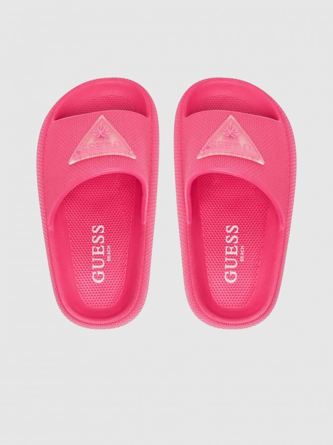 Chanclas Niña Rosa Guess